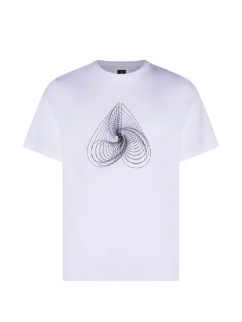 Moose Knuckles logo T-shirt White M16MT733909
