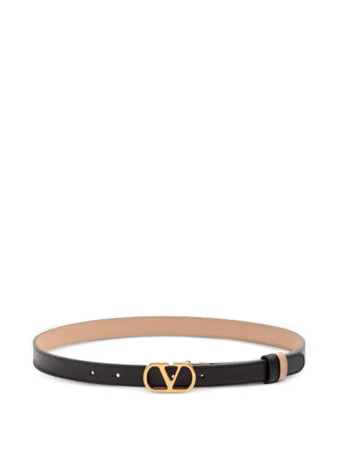 Valentino Garavani VLogo Signature reversible belt Black WT0SU8ZDM