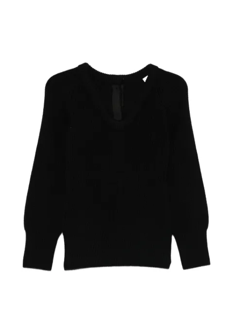 Carven V-neck sweater Black 6261K21019