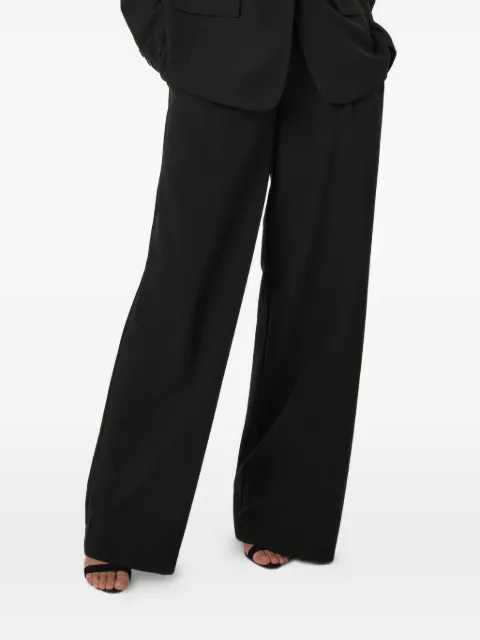 Toccin Solara pleated wide-leg trousers Black TC6220P047