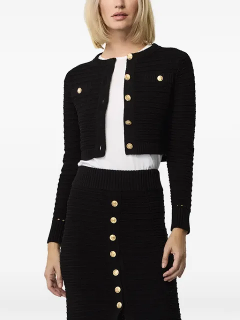 Toccin Miller pointelle miller cardigan Black TC5904N047