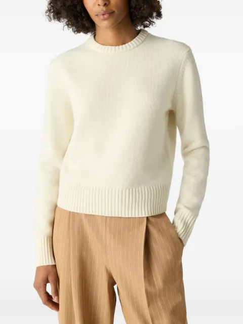 Toccin Jenny crewneck jenny classic sweater Neutrals TC6913N350