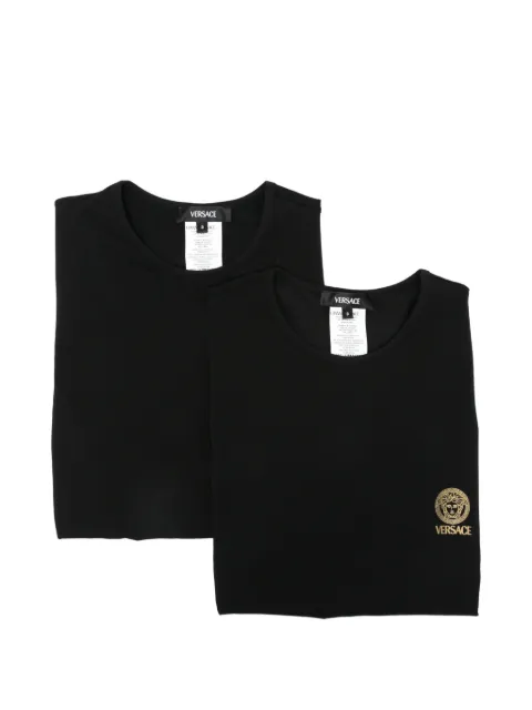 Versace logo-print T-shirt (set of two) Black AU101931A18907