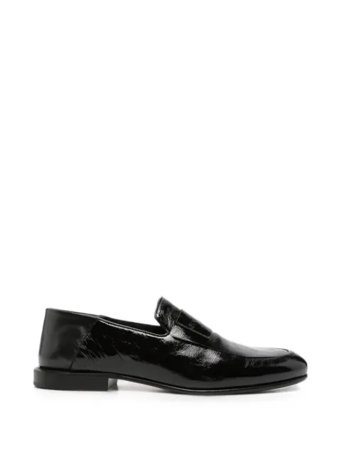 Givenchy Label logo-embossed loafers Black BE2028E2JG