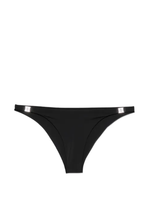Tory Burch logo-plaque bikini bottoms Black 181817