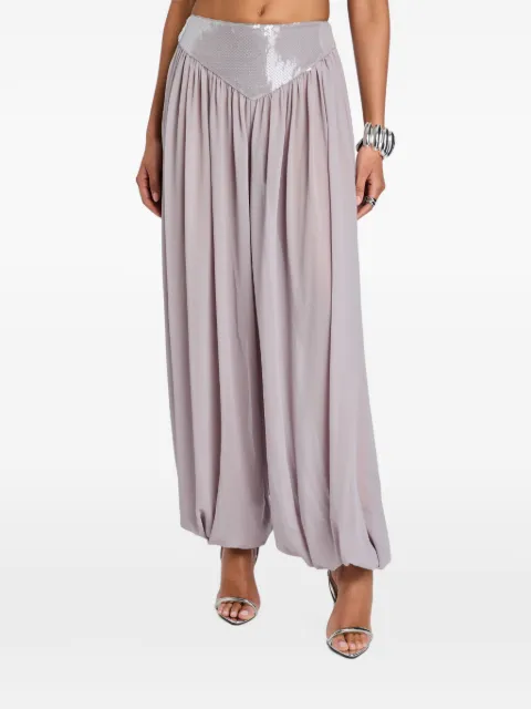 Retrofete Pyna sequin-embellished trousers Grey RPF261290414