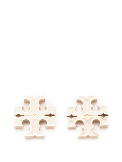 Tory Burch small icon enamel stud earrings Gold 177397