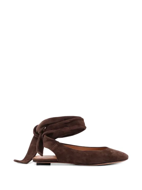 The Attico Cloe flat mules Brown 260WSH00793LBT007AA