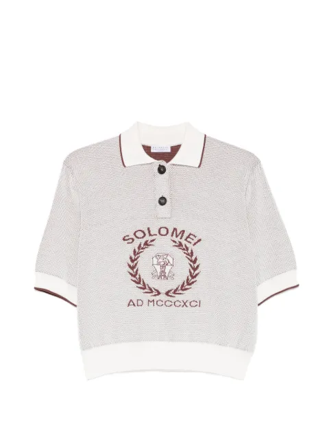 Brunello Cucinelli graphic polo shirt Neutrals M19255805CRN05