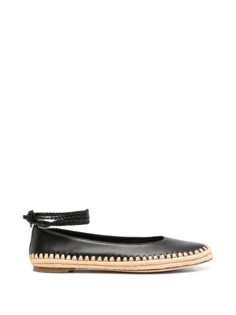 Max Mara braided-strap espadrilles Black 2614521012600