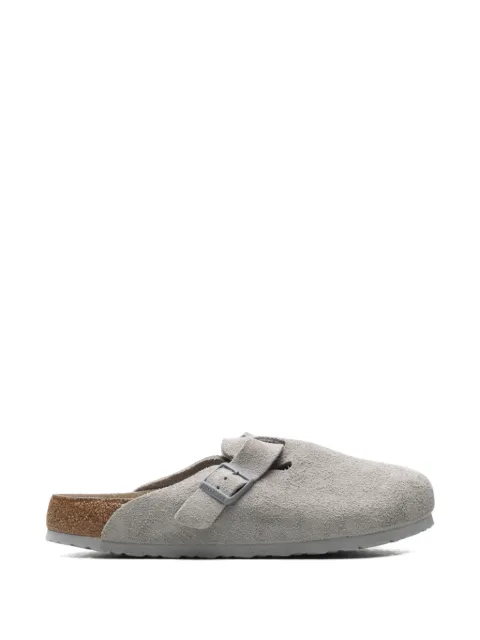 Birkenstock Boston soft footbed suede slippers Neutrals 1020549