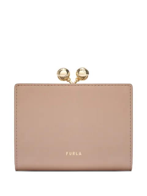Furla sfera clasp leather coin case Neutrals WP00557BX31041007
