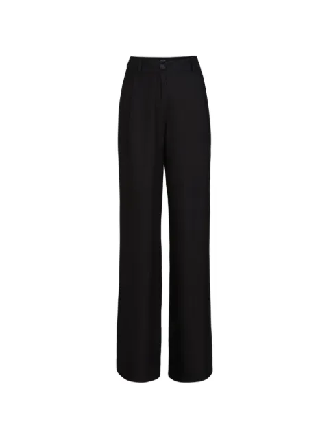 Toccin Solara pleated wide leg trousers Black TS6518P047