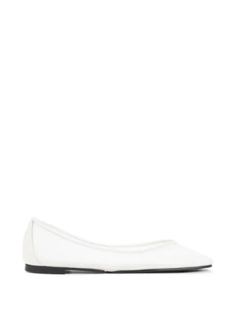 Jacquemus pointed ballet flats White FOW00183AW00814