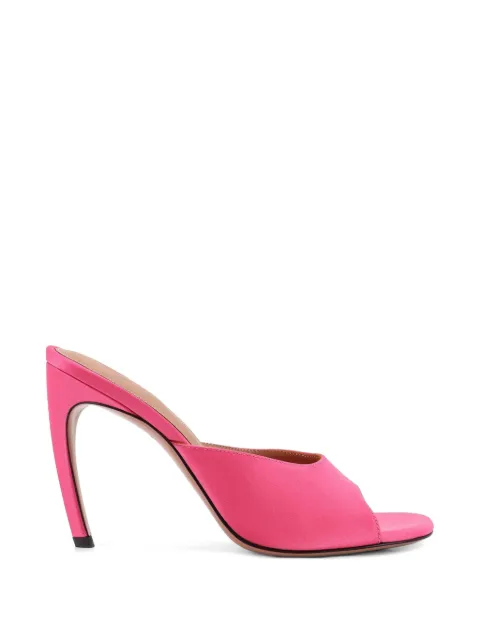 The Attico Betta rounded-toe sandals Pink 260WSH00886EEE106AA
