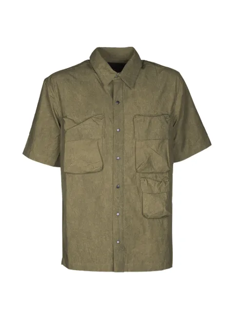 JG1 pocket shirt Brown JG1SS2612BROWN