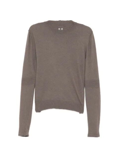 Rick Owens cropped biker jumpers Brown RU01F2667WSB