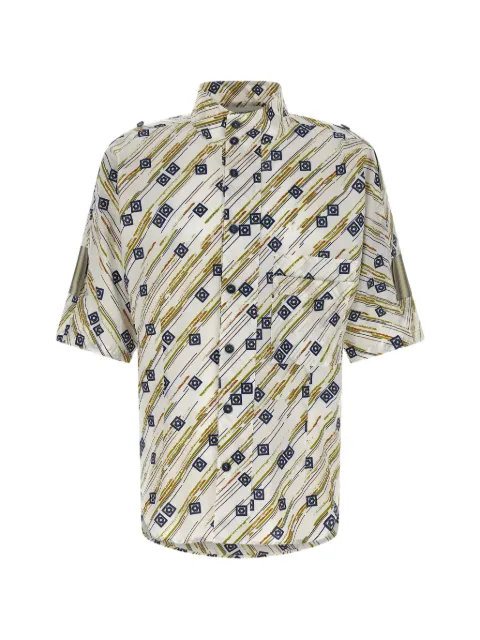 Kiko Kostadinov Gabor shirt White KKSS26SH0470