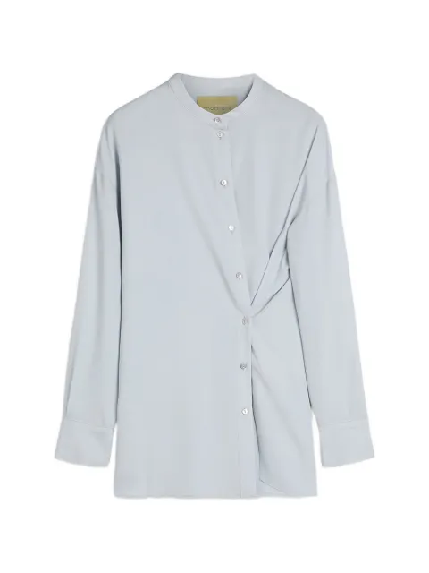 MOMONÌ Val long-sleeves buttoned shirt Blue 265MMOSH008265MO04