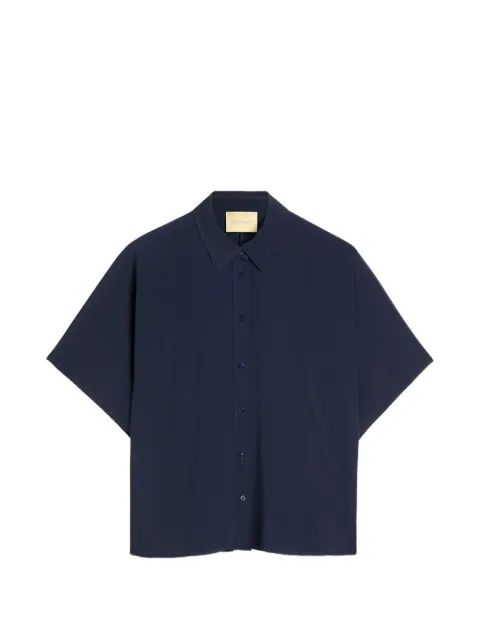 MOMONÌ Brooklyn short-sleeve shirt Blue 265MMOSH006265MO04