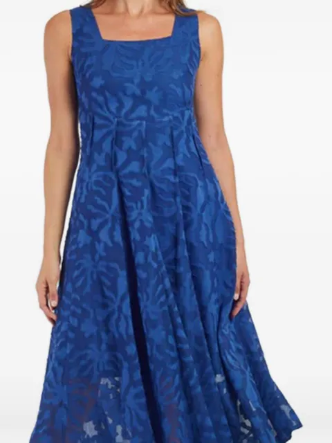 Derhy Gatiane mini floral midi dress Blue P615008