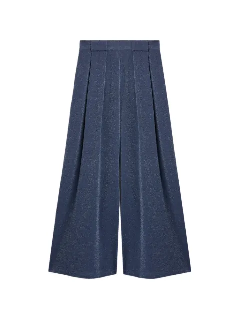 MOMONÌ Aspen pleated trousers Blue 265MMOPA019265MO28