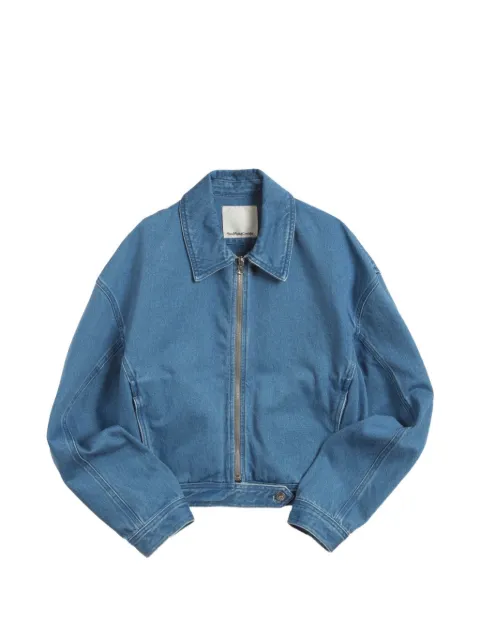 YMC Spencer collar zip jacket Blue Q5AAC