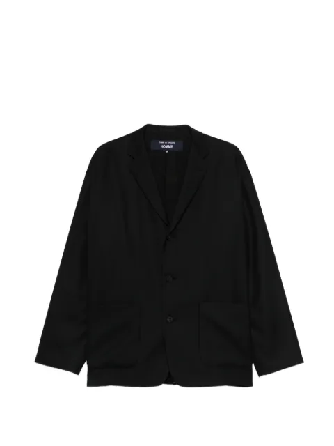 Comme des Garçons Homme patch-pocket blazer Black HQJ009