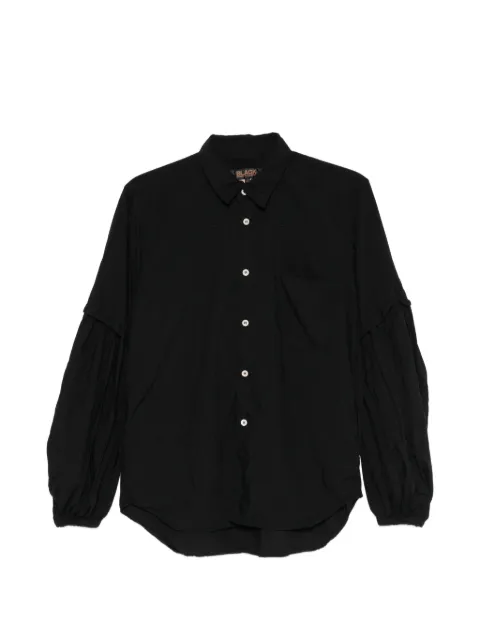 Black Comme Des Garçons button shirt Black 1QB004
