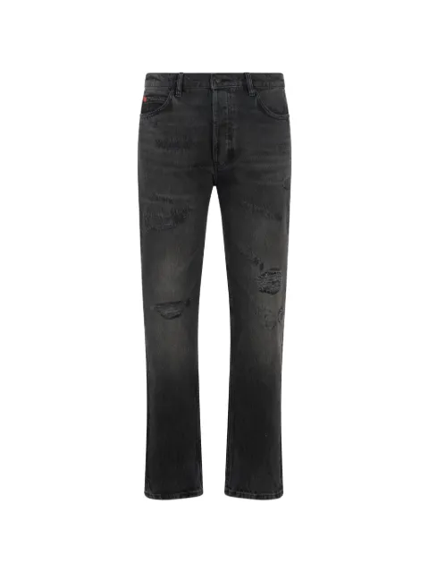 BOSS distressing-effect jeans Grey 50554147
