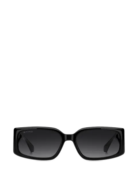 ETRO logo rectangle sunglasses Black S209205S569O