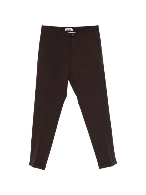 IMPERIAL cuffed-hem trousers Brown PD3JLBQ
