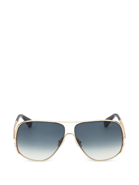 Max Mara Eyewear pilot-frame sunglasses Gold MM0190