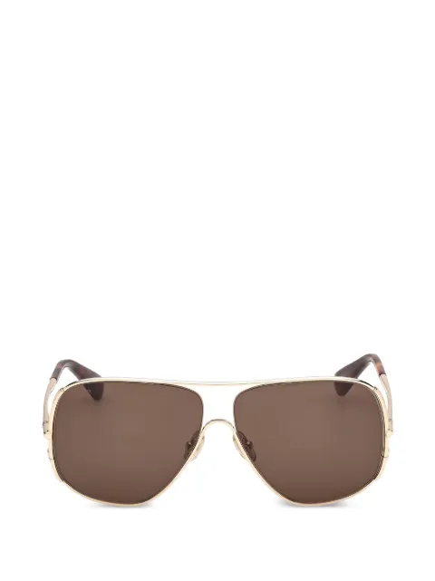Max Mara Eyewear pilot-frame sunglasses Gold MM0190