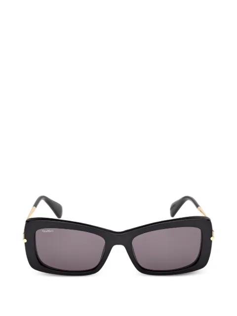 Max Mara Eyewear rectangular-frame sunglasses Black MM0194