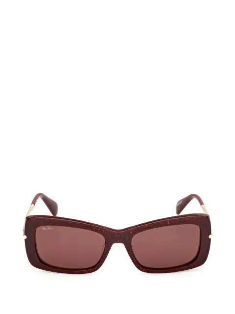 Max Mara Eyewear rectangle-frame sunglasses Red MM0194