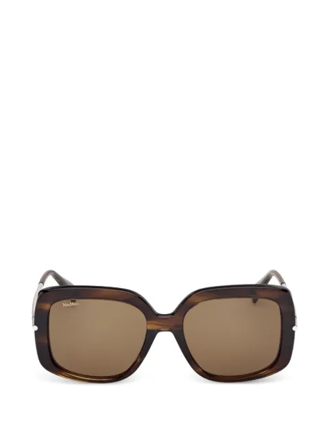 Max Mara Eyewear square-frame sunglasses Brown MM0195