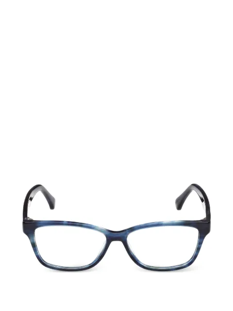 Max Mara Eyewear rectangle-frame glasses Blue MM5237