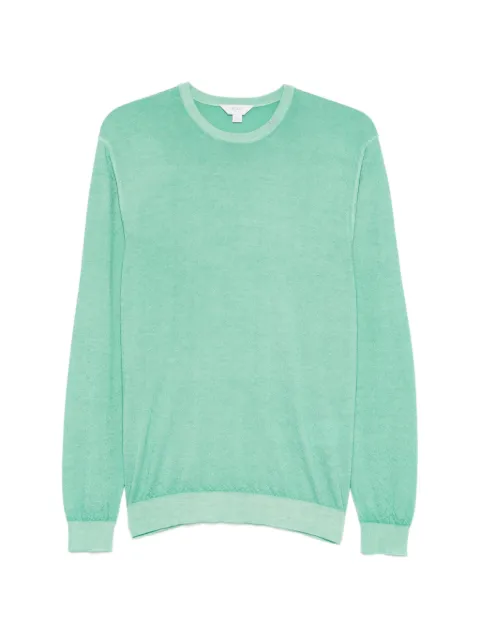 Malo round-neck sweater Green UXA271F1I41