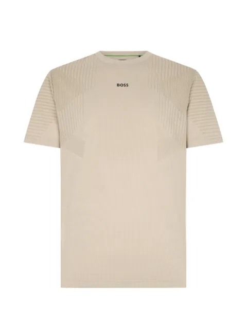 BOSS logo-detail T-shirt Neutrals 50554404