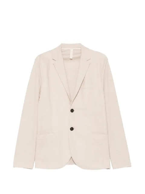 Harris Wharf London button cotton blazer Neutrals CL8P22PPR