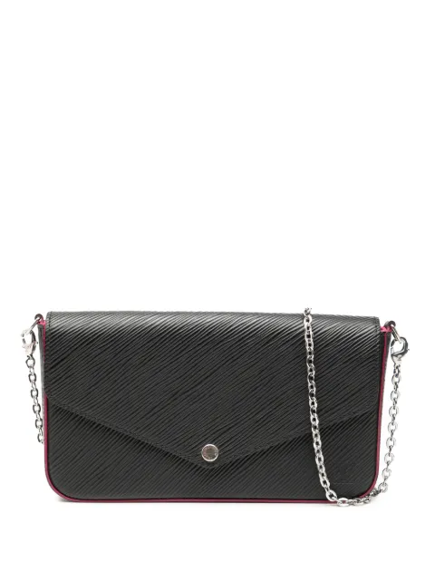 Louis Vuitton Pre-Owned 2018 Epi Pochette Felicie crossbody bag Black ANQDWF3CLUZOV5HL