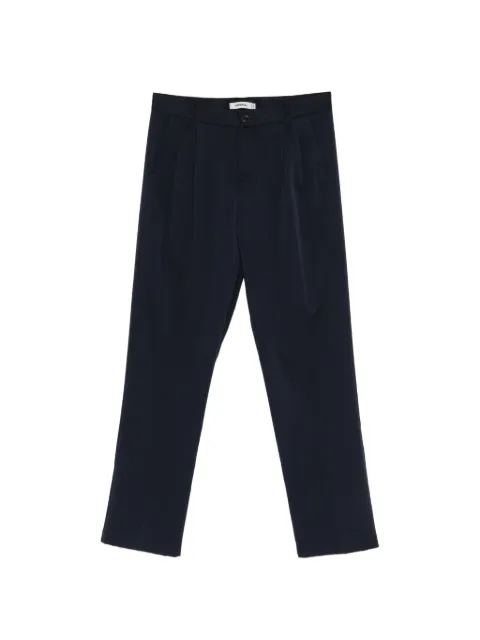 IMPERIAL pleated-design trousers Blue PD3MLBQ