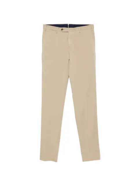 PT Torino button trousers Neutrals BB44COVT01Z00CL1