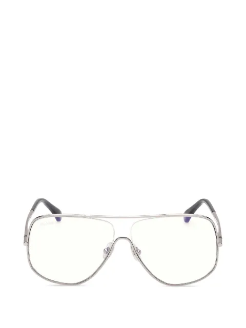 Max Mara Eyewear browline glasses Silver MM5222B