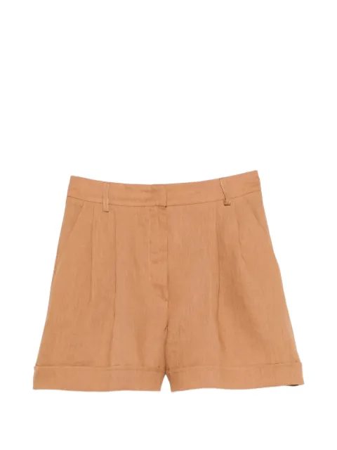 ACTUALEE pleated shorts Neutrals BM2719120103