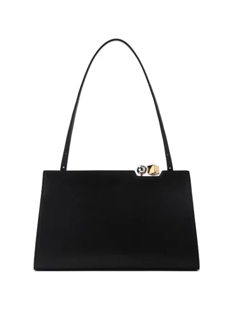 Jacquemus Le Salon leather clutch bag Black BAW00452AC03C09