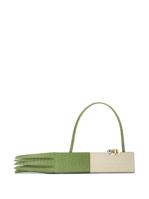 Jacquemus the Poireau clutch Green BAW00457AC24M10