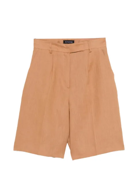 ACTUALEE pleated shorts Neutrals BM2713120103