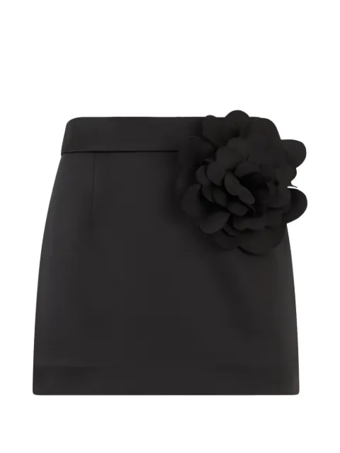 Philipp Plein satin mini skirt rose Black PAFCWRV0682PTE003N